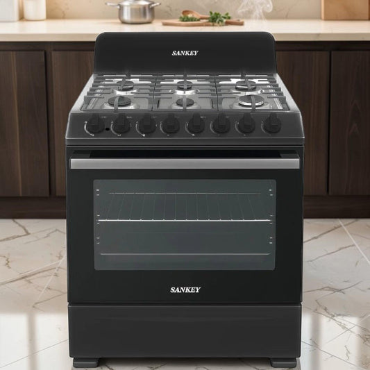 Estufa a Gas Sankey 30" / 6 Quemadores / LYRA BL6 - Sankey - Titan.com.pa - 7453118905942