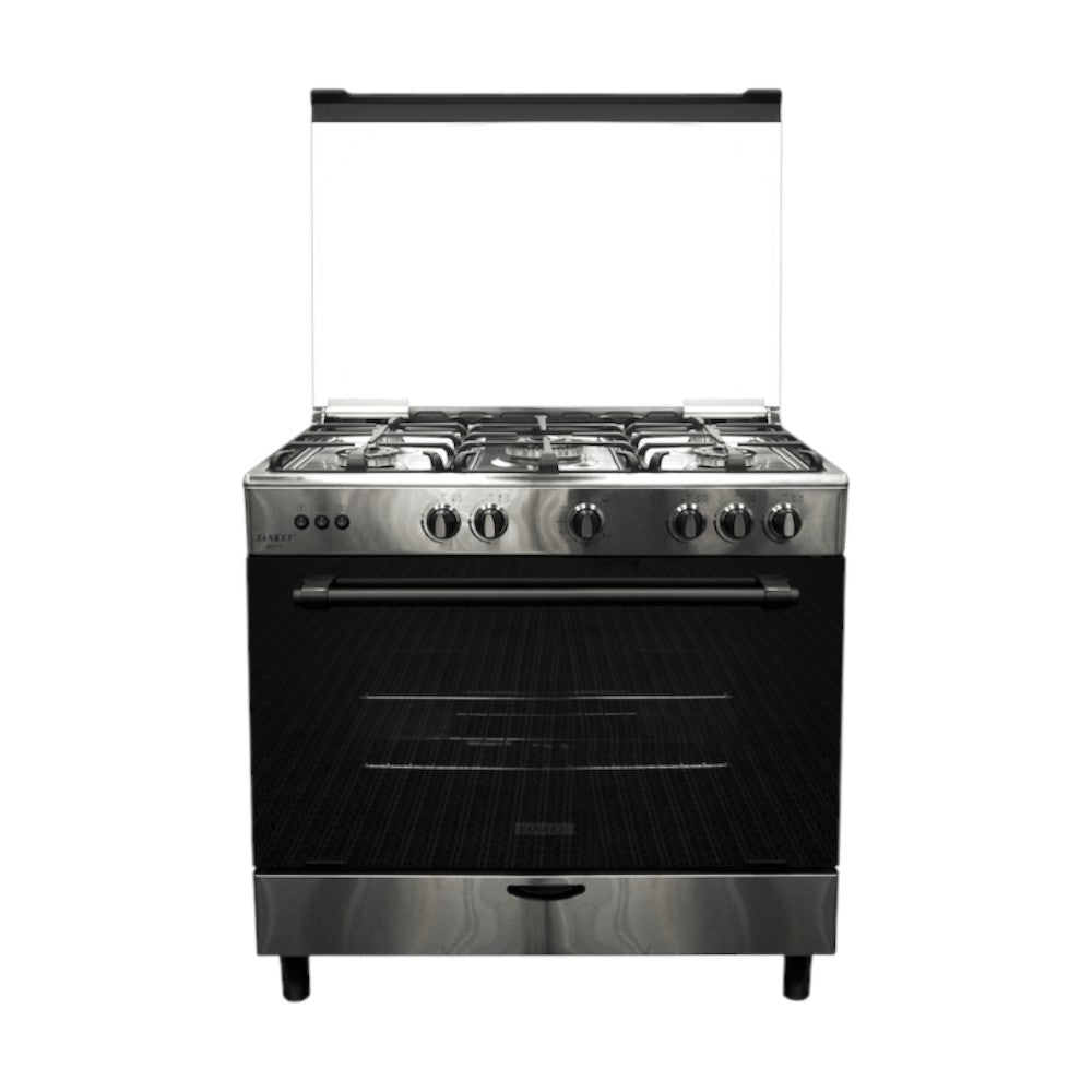 Estufa a Gas Sankey 36" / 5 Quemadores / Acero Inoxidable - Sankey - Titan.com.pa - 7453013527577