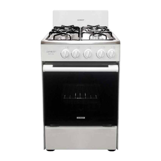 Estufa a Gas Sankey / 4 Quemadores / 20" / Blanca - Sankey - Titan.com.pa - 7453013536517