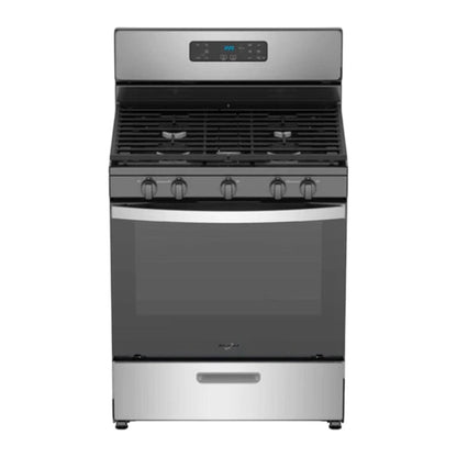 Estufa a Gas Whirlpool 30” / 5 Quemadores / Acero Inoxidable / LWF7700S - Whirlpool - Titan.com.pa - 750154559571