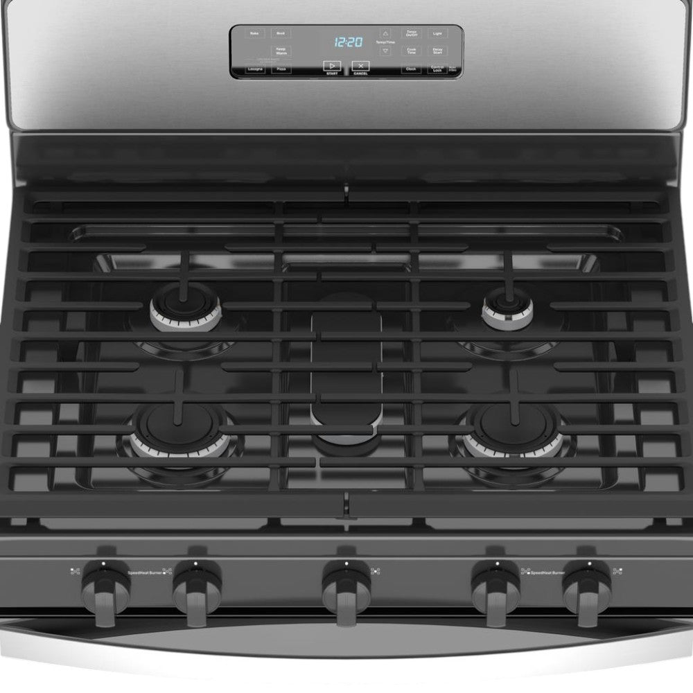 Estufa a Gas Whirlpool 30” / 5 Quemadores / Acero Inoxidable / LWF7700S - Whirlpool - Titan.com.pa - 750154559571