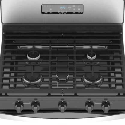 Estufa a Gas Whirlpool 30” / 5 Quemadores / Acero Inoxidable / LWF7700S - Whirlpool - Titan.com.pa - 750154559571