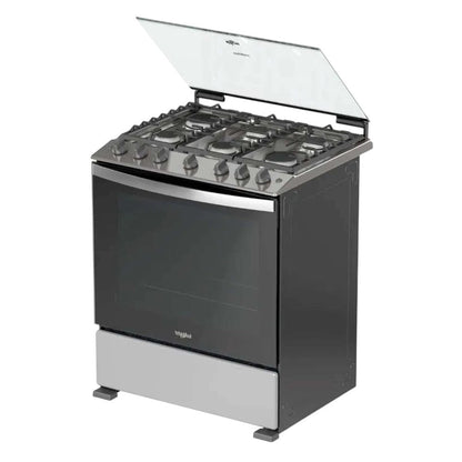 Estufa A Gas Whirlpool 30" / 6 Quemadores / Acero Inoxidable - Whirlpool - Titan.com.pa - 7501545590955