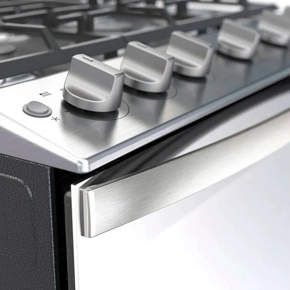 Estufa A Gas Whirlpool 30" / 6 Quemadores / Acero Inoxidable - Whirlpool - Titan.com.pa - 7501545590955