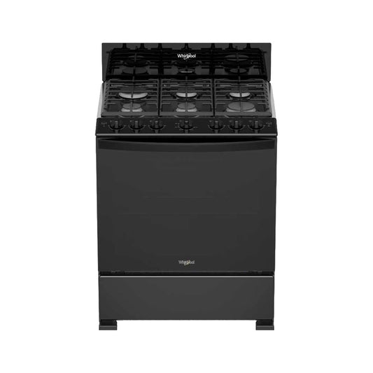 Estufa Whirlpool 30" Pulgadas a Gas 6 Quemadores Negra - WHIRLPOOL - 11149251