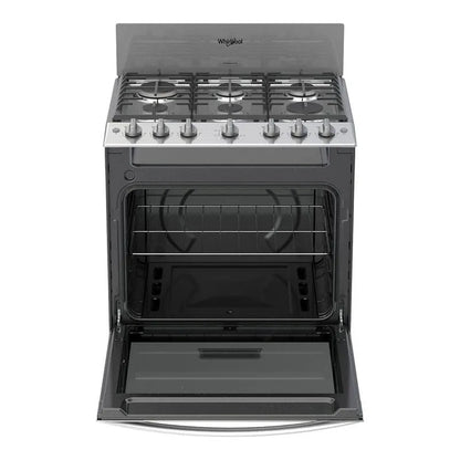 Estufa a Gas Whirlpool / 6 Quemadores / 30" / Acero Inoxidable - Whirlpool - Titan.com.pa - 7501545631368