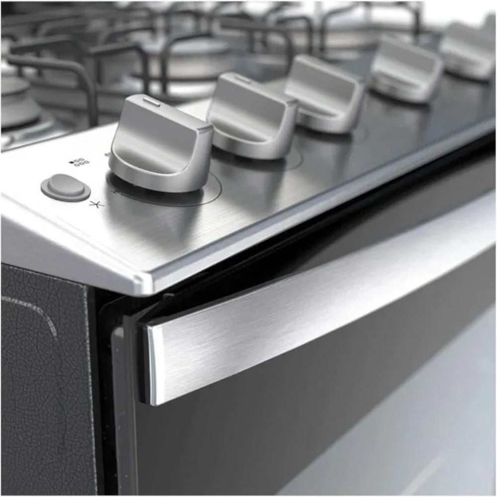 Estufa a Gas Whirlpool de 30" / Negra / 6 Quemadores - Whirlpool - Titan.com.pa - 7501545631320