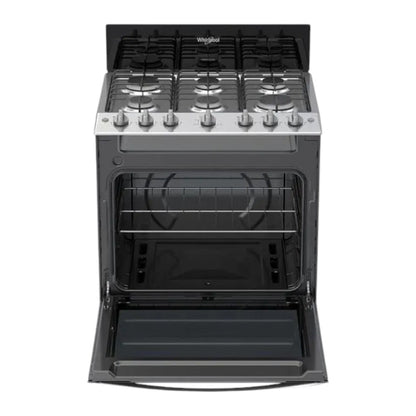Estufa a Gas Whirlpool de 30" / Negra / 6 Quemadores - Whirlpool - Titan.com.pa - 7501545631320