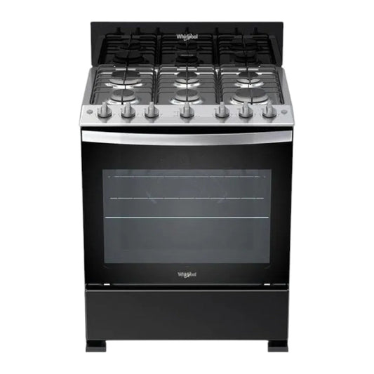 Estufa a Gas Whirlpool de 30" / Negra / 6 Quemadores - Whirlpool - Titan.com.pa - 7501545631320