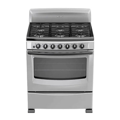 Estufa Acros 30" de 6 Quemadores - Gris - Acros - Titan.com.pa - 7501545587160
