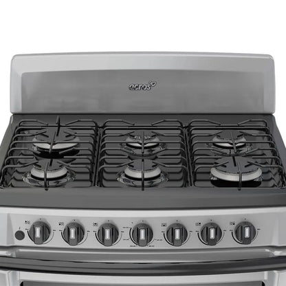 Estufa Acros 30" de 6 Quemadores - Gris - Acros - Titan.com.pa - 7501545587160