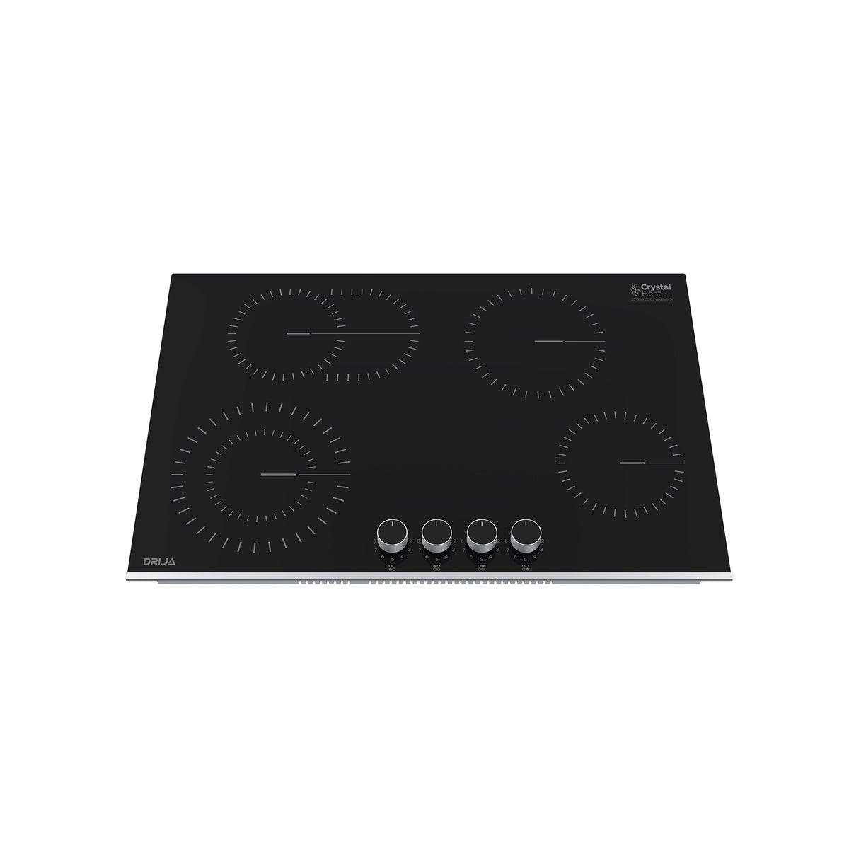 Estufa Eléctrica Drija Bari 76 4 Quemadores Negro - DRIJA - 11151991