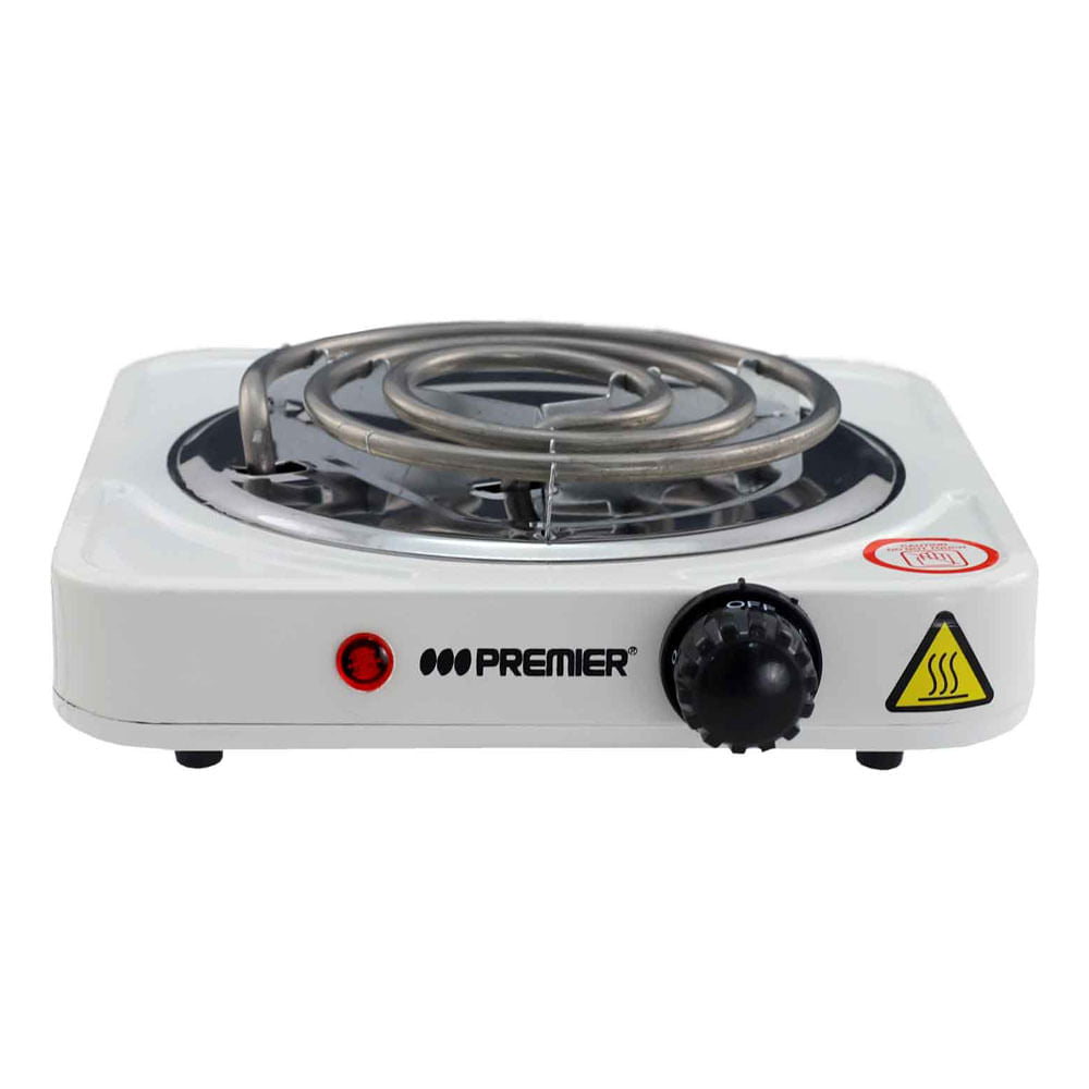 Estufa Eléctrica Premier 1 Quemador Blanco