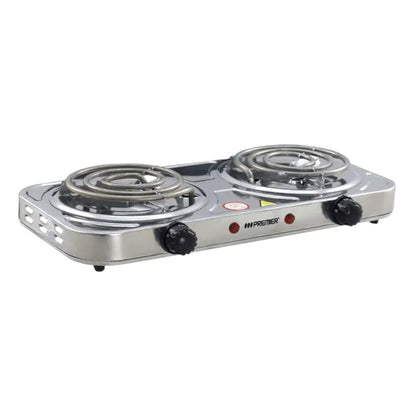 Estufa Eléctrica Premier / 2 Quemadores / Plateado - Premier - Titan.com.pa - 7453064725984