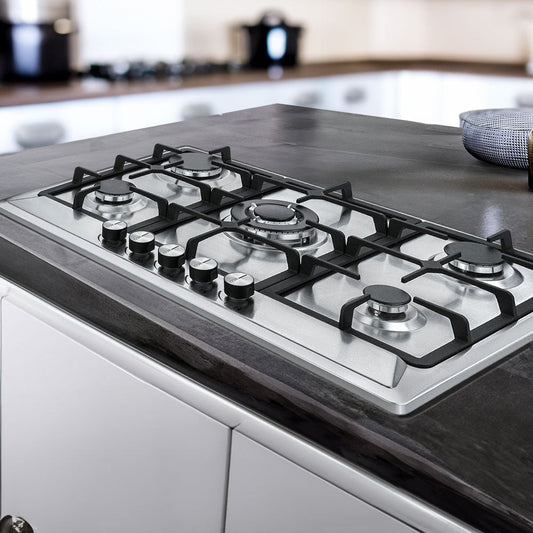 Estufa Empotrable Nisato 30" / 5 Quemadores / Acero Inoxidable - Nisato - Titan.com.pa - 116000178806