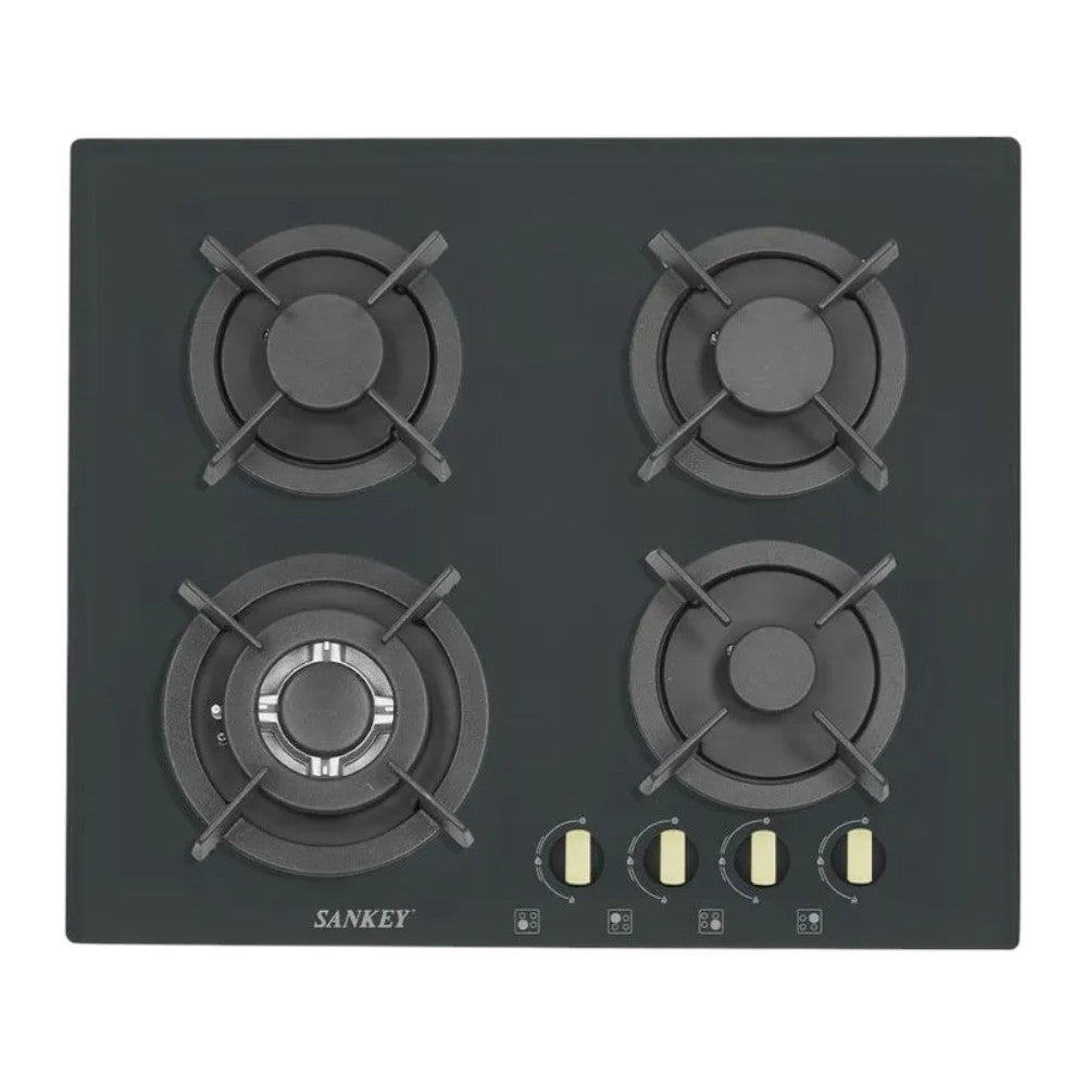 Estufa Empotrable Sankey de 24" / Vidrio Templado / 4 Quemadores - Sankey - Titan.com.pa - 7453013518766