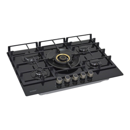 Estufa Empotrable Sankey de 30" / 5 Quemadores / Vidrio Negro - Sankey - Titan.com.pa - 7453013509948