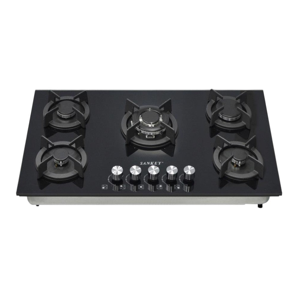 Estufa Empotrable Sankey Vidrio Templado / 5 Quemadores - Sankey - Titan.com.pa - 7453013534742