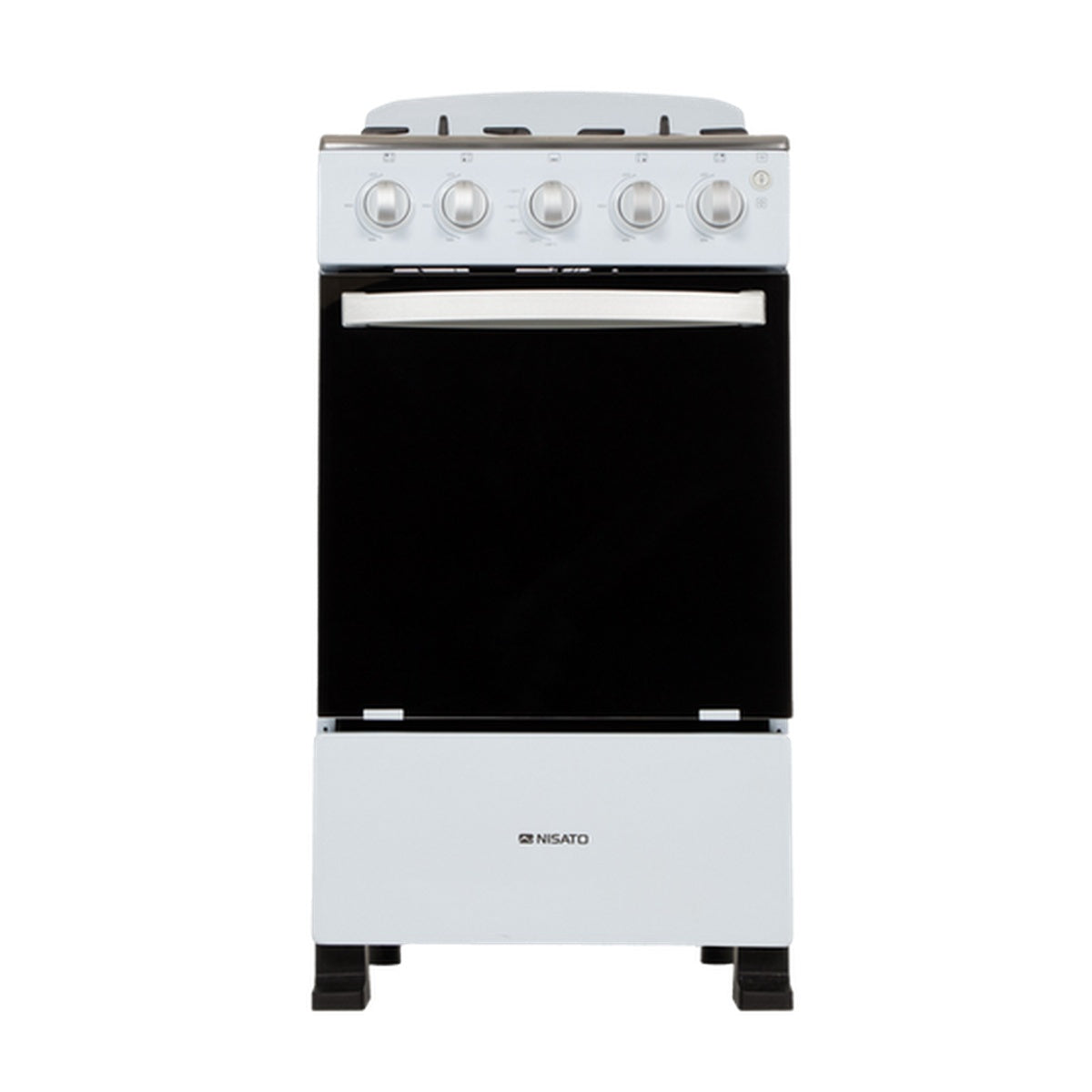 Estufa Nisato 20" Pulgadas 4 Quemadores Blanco con Respaldo - NISATO - 10889684
