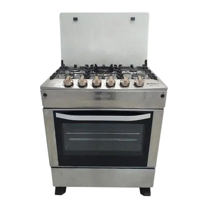 Estufa Nisato 30" / 5 Quemadores / Acero Inoxidable / Tapa de Vidrio - Nisato - Titan.com.pa - 115100522700