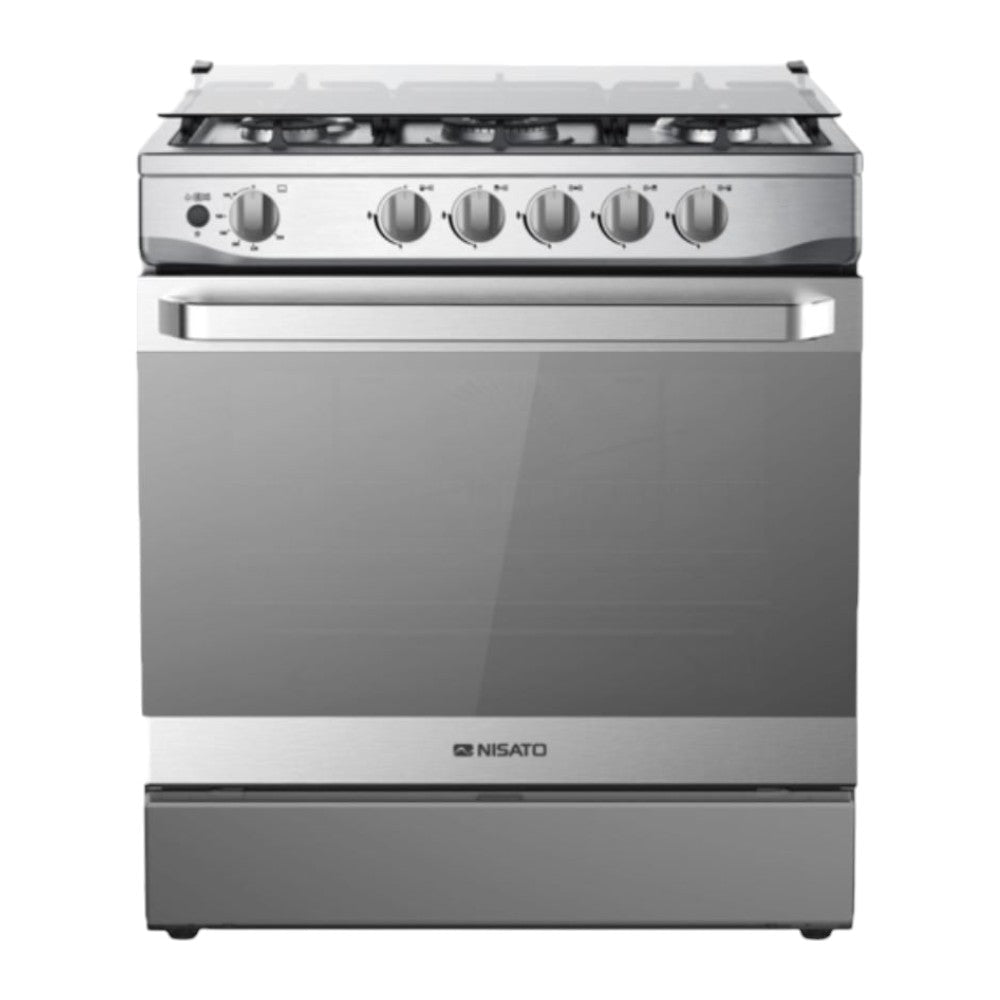 Estufa Nisato 30" / 5 Quemadores / Air Fryer / Acero Inoxidable - Nisato - Titan.com.pa - 116000187006