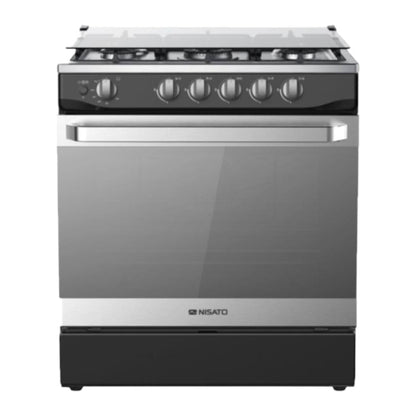 Estufa Nisato 30" / 5 Quemadores / Air Fryer / Negro - Nisato - Titan.com.pa - 116000187105