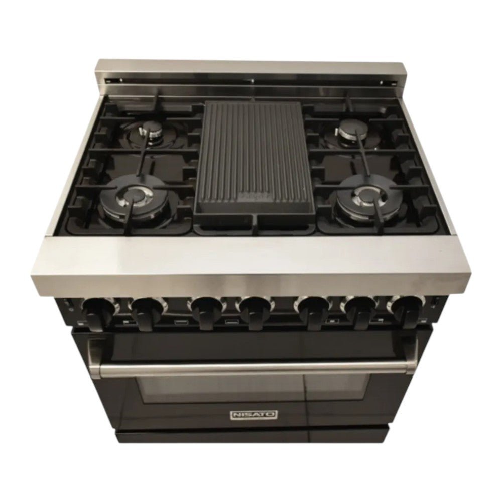 Estufa Nisato 30" / Con 5 Quemadores / Acero Inoxidable + Comal - Nisato - Titan.com.pa - 116000181905
