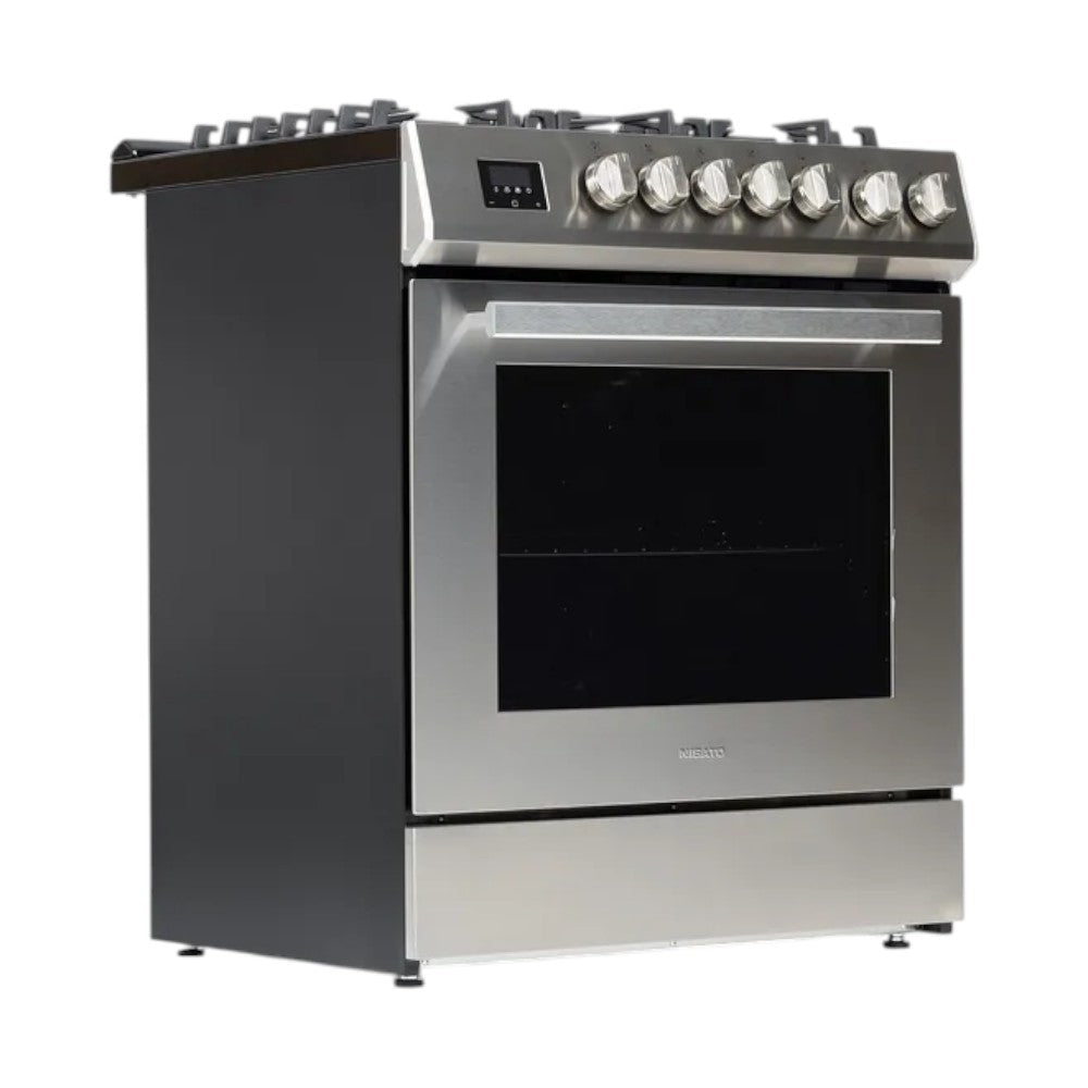 Estufa Nisato 30" Semi-Industrial / 5 Quemadores / Acero Inoxidable - Nisato - Titan.com.pa - 116000200002