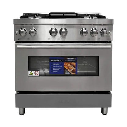 Estufa Nisato 36" Semi-Profesional / Acero Inoxidable - Nisato - Titan.com.pa - 115200701906