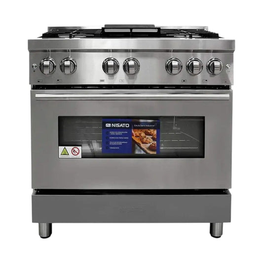 Estufa Nisato 36" Semi-Profesional / Acero Inoxidable - Nisato - Titan.com.pa - 115200701906