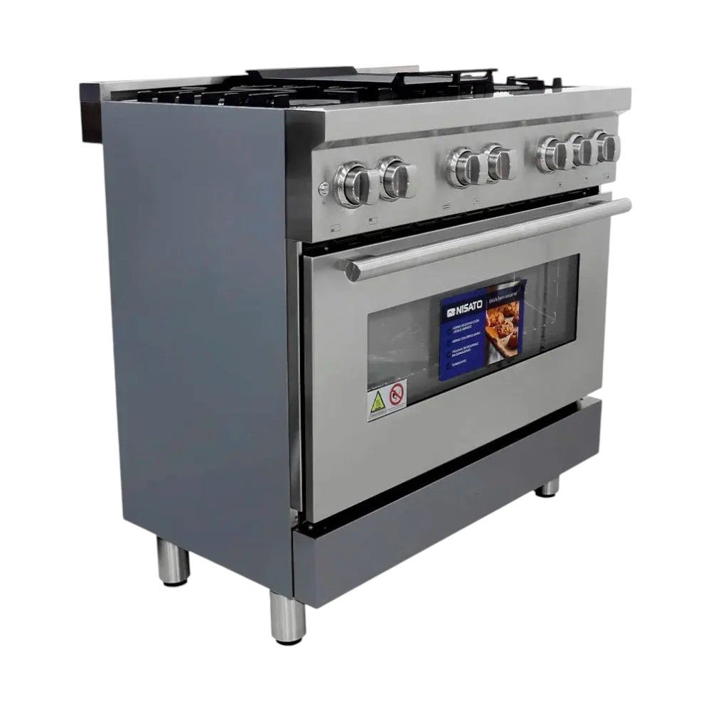 Estufa Nisato 36" Semi-Profesional / Acero Inoxidable - Nisato - Titan.com.pa - 115200701906