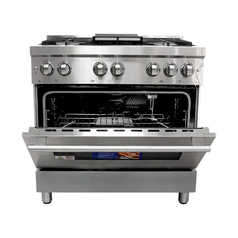 Estufa Nisato 36" Semi-Profesional / Acero Inoxidable - Nisato - Titan.com.pa - 115200701906