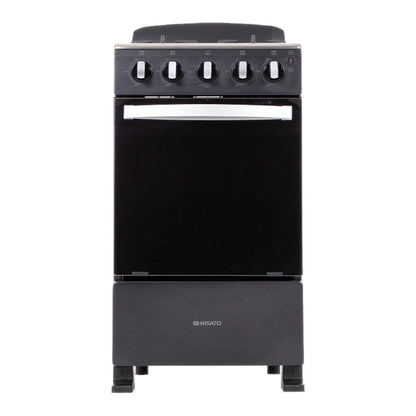 Estufa Nisato de 20" / Negra / 4 Quemadores - Nisato - Titan.com.pa - 115100558105