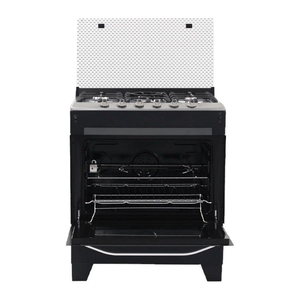 Estufa Nisato de 30" / 5 Quemadores / Negra - Acero Inoxidable - Nisato - Titan.com.pa - 115100538909