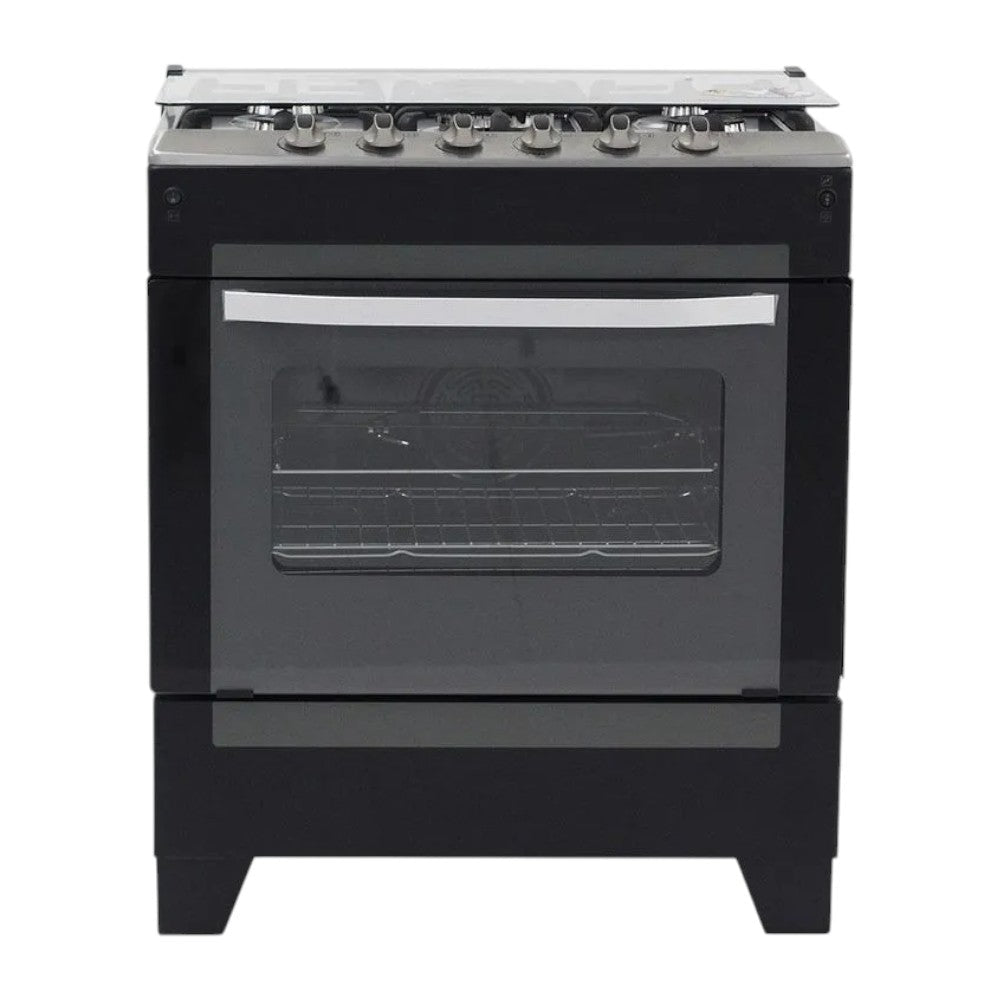 Estufa Nisato de 30" / 5 Quemadores / Negra - Acero Inoxidable - Nisato - Titan.com.pa - 115100538909