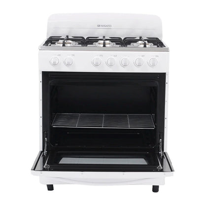 Estufa Nisato de 30" / 6 Quemadores / Blanca - Nisato - Titan.com.pa - 115200802108