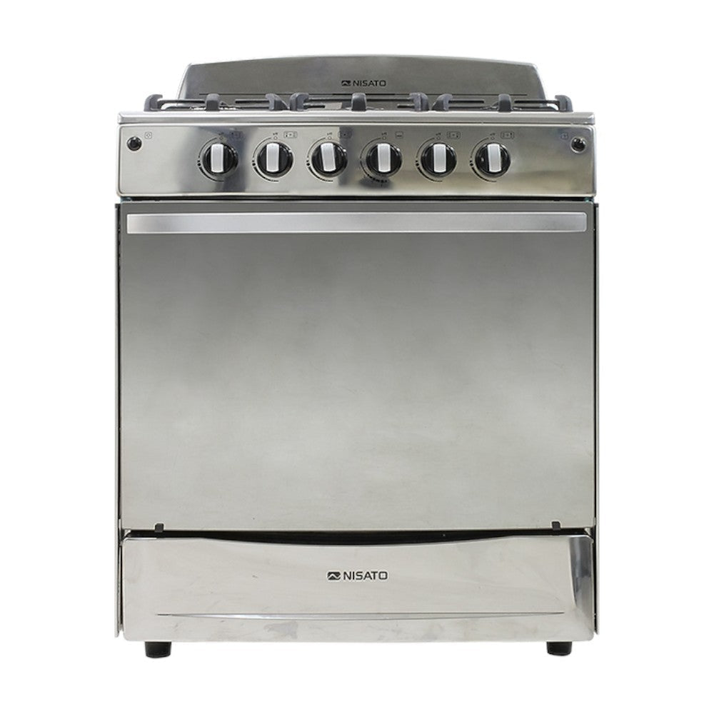 Estufa Nisato de 5 Quemadores / 30" / Acero Inoxidable - Nisato - Titan.com.pa - 115100532501