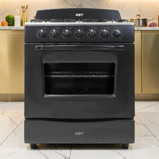 Estufa Nst de 30" / 6 Quemadores de Bronce / Negro - Nst - Titan.com.pa - 115100539807