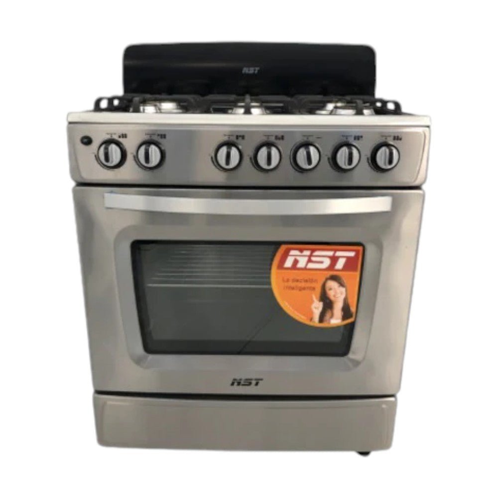 Estufa Nst de 30" / Acero Inoxidable / Con Respaldo - Nst - Titan.com.pa - 115100539104