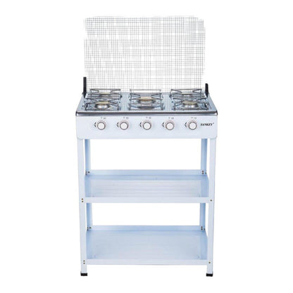 Estufa Sankey 20" / A Gas / 5 Quemadores / Blanca - Sankey - Titan.com.pa - 7453013518384