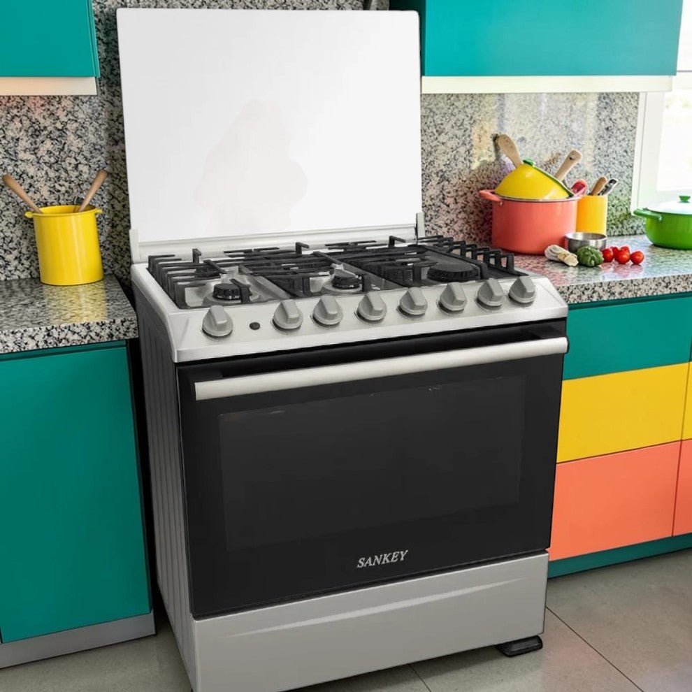 Estufa Sankey 30" / 6 Quemadores / Acero Inoxidable / Tapa de Vidrio - Sankey - Titan.com.pa - 7453118905928