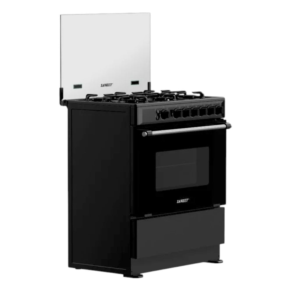 Estufa Sankey 30" / de 6 Quemadores / Negra - Sankey - Titan.com.pa - 7453013517325