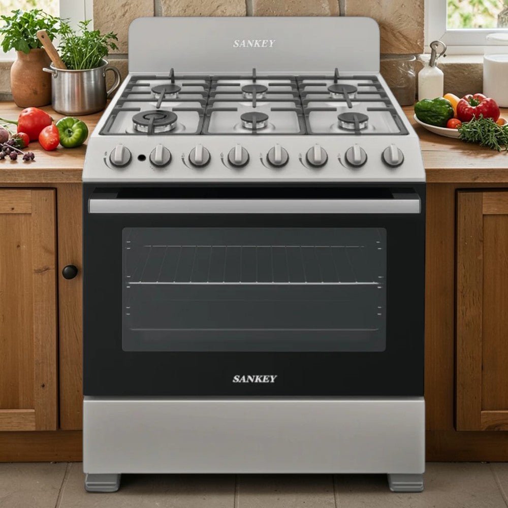 Estufa Sankey 30"/ Lyra S6 / 6 Quemadores / Silver - Sankey - Titan.com.pa - 7453118905966