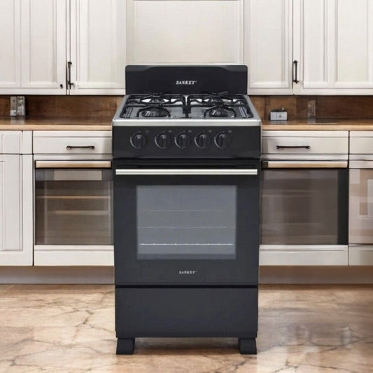 Estufa Sankey 4 Quemadores / Negro - Sankey - Titan.com.pa - 7453013537057