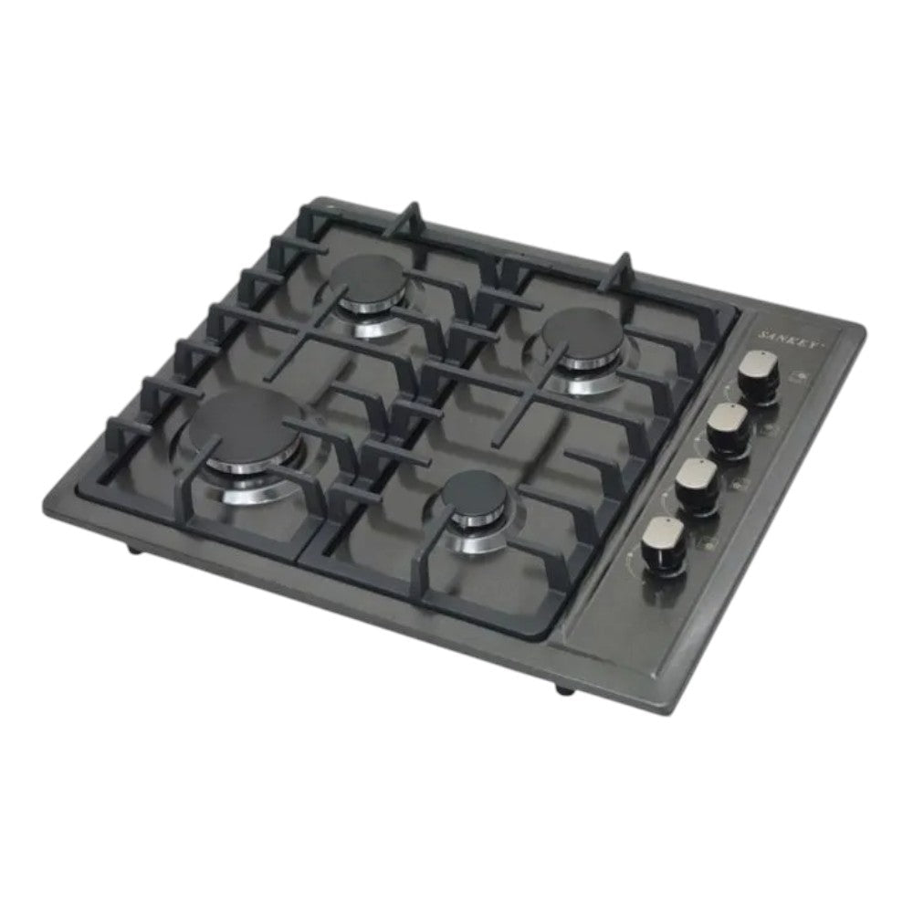 Estufa Sankey de 4 Quemadores / Acero Inoxidable - Negro - Sankey - Titan.com.pa - 7453013518117