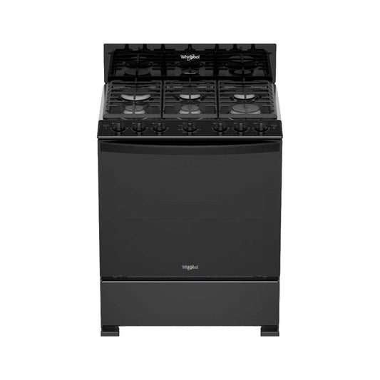 Estufa Whirlpool 30" Pulgadas a Gas 6 Quemadores Negra - WHIRLPOOL - 11149251