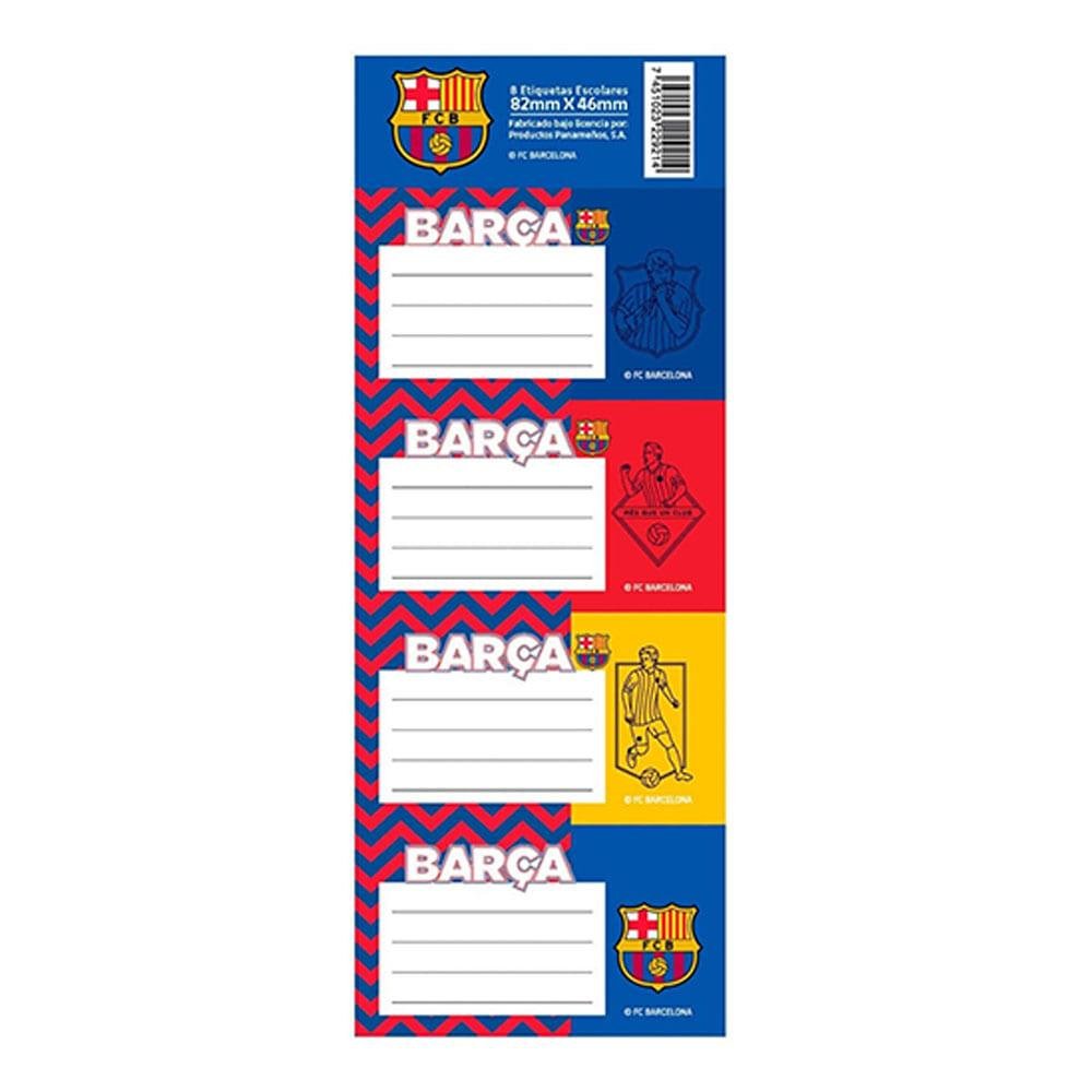 Etiquetas Escolares Águila Barsa 8 Piezas - Surtido
