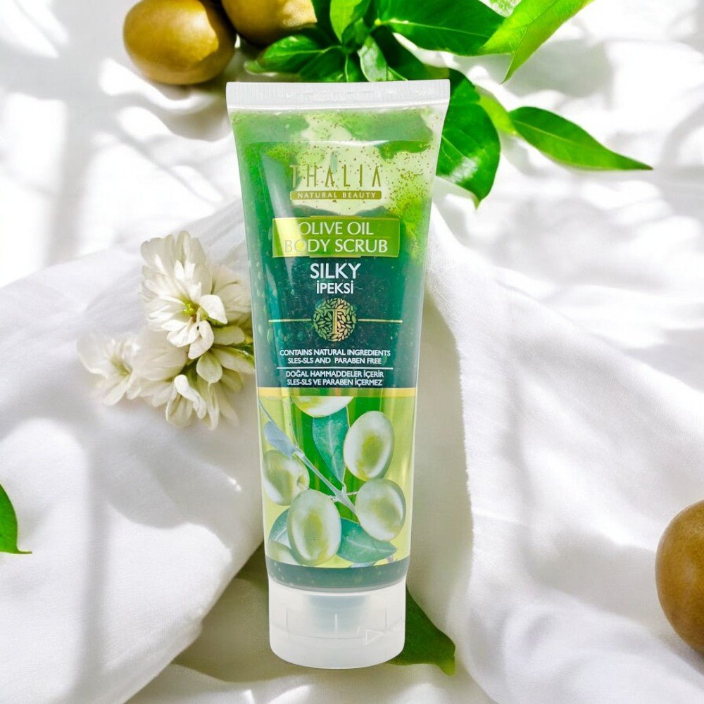 Exfoliante Corporal Hidratante Thalia Con Aceite de Oliva - 250 ml - Thalia - Titan.com.pa - 8699490315415