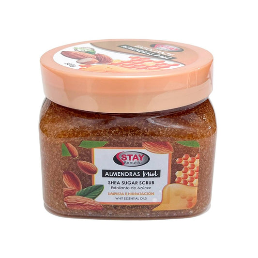 Exfoliante Stay Beautiful De Almendra Y Miel 500 G - Stay Beautiful - Titan.com.pa - 7592701113095