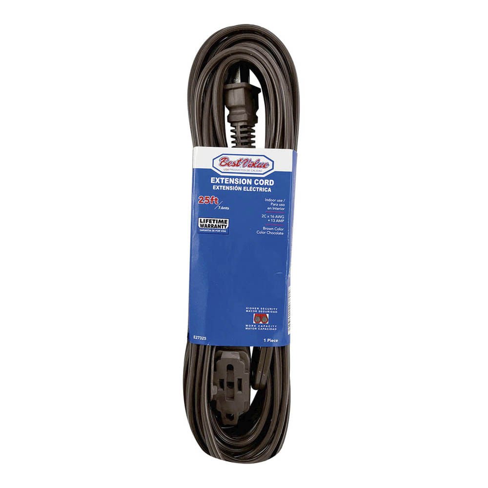 Extensión Eléctrica Best Value de 25 Pies